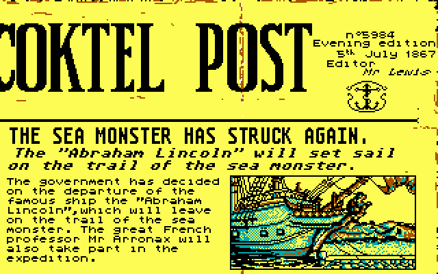 20,000 Leagues Under the Sea abandonware