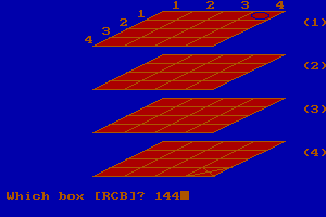 3-D Tic-Tac-Toe 3