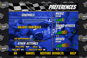 3-D Ultra NASCAR Pinball abandonware