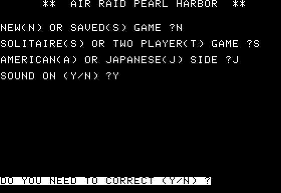 Air Raid Pearl Harbor abandonware