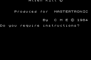 Alien Kill abandonware