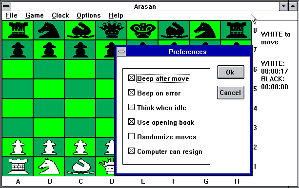 Arasan Chess abandonware