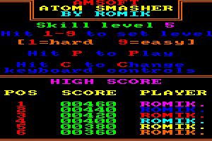 Atom Smasher abandonware