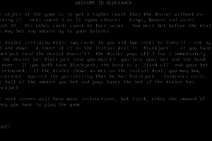 Blackjack abandonware