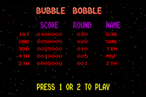 Bubble Bobble 1