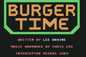 BurgerTime 0