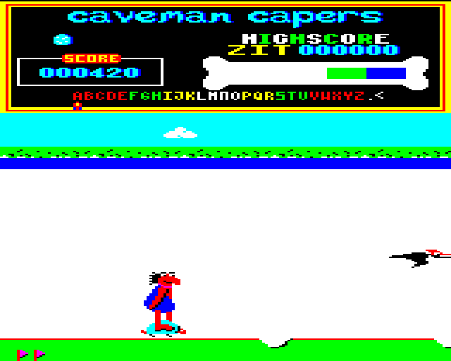 Caveman Capers abandonware