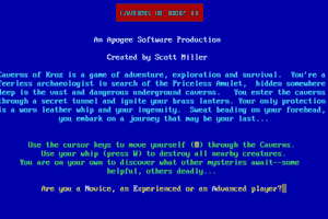 Caverns of Kroz II abandonware