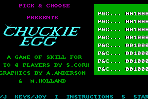 Chuckie Egg 1