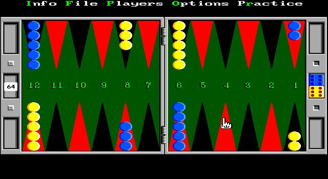 Club Backgammon abandonware