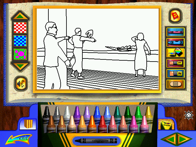 Crayola's 3D Coloring: 20,000 Leagues Under the Sea abandonware