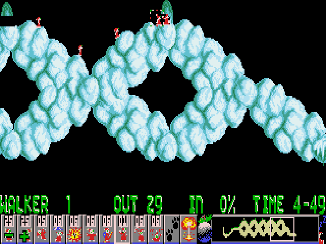 Holiday Lemmings abandonware