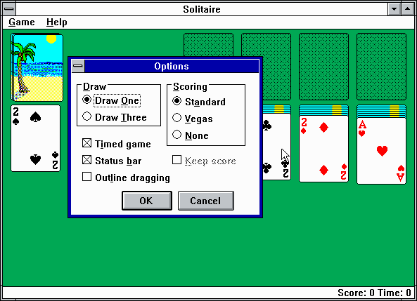 Microsoft Solitaire abandonware