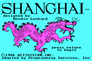 Shanghai abandonware