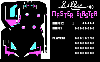 Silly Master Blaster Pinball abandonware