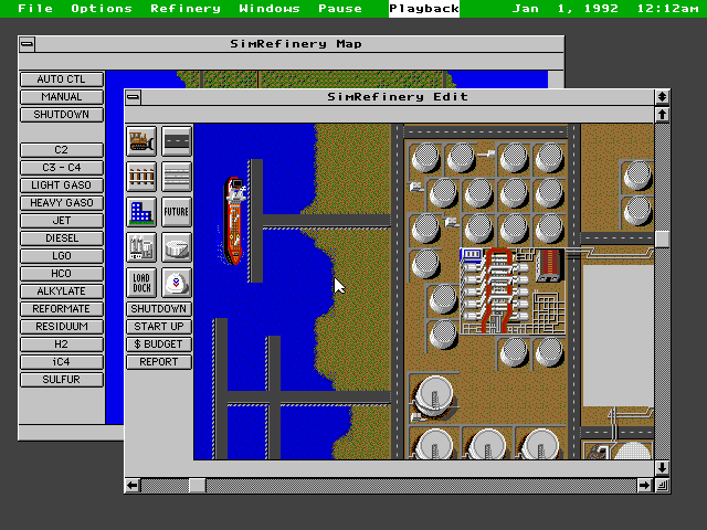 SimRefinery abandonware