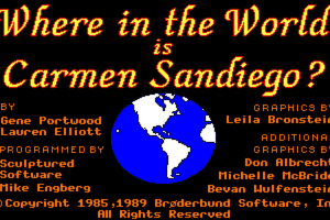 Where in the World is Carmen Sandiego? (Enhanced) 0