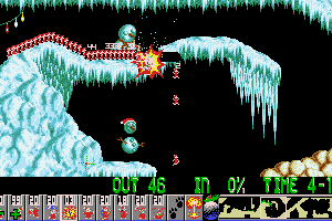 Xmas Lemmings abandonware