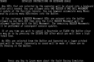 Yacht Racing Simulator abandonware