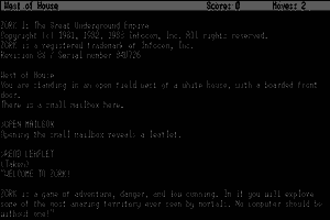 Zork: The Great Underground Empire abandonware